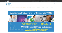 Desktop Screenshot of marijuanaformedicalprofessionals.com